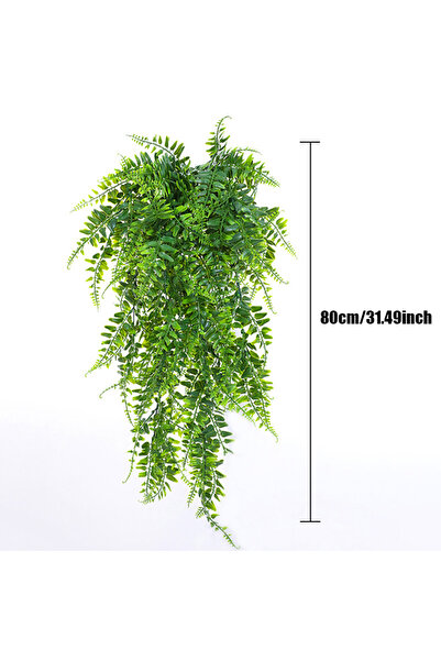 Choice أوراق سرخس فارسي خضراء (قطعة واحدة أو 3 قطع) لتزيين المنزل والحديقة وا...