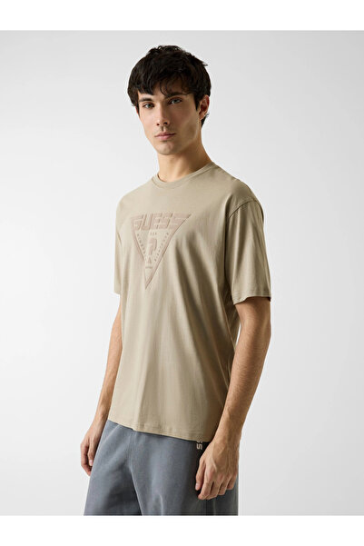 Guess Azha guler rotund Mărime mare Bărbați Gri tricou Z4BI02I3Z14-G9I0