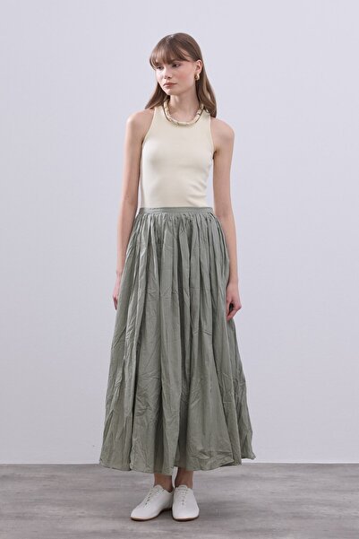 Kübra Yiğit Crush Voile Skirt