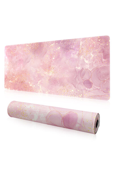 Sumkyle Large Gaming Mouse Pad, Extended Desk Mousepad with Stitched Edges, N...