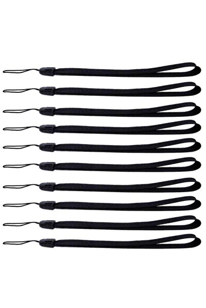 Choice 10pcs 10Pcs/set Protective Wrist Strap Black Pine Rope Selfie Stick La...