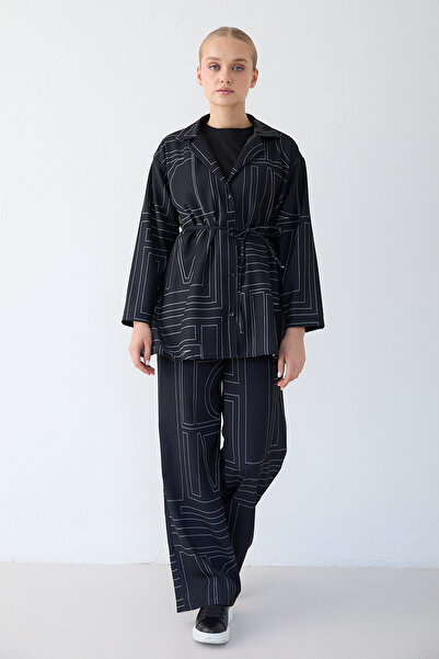 Melike Tatar Patterned Set 32-2626