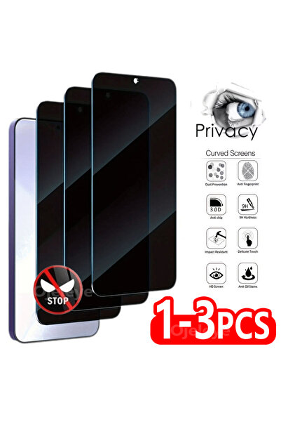Choice34 واقي شاشة زجاجي مقوى مضاد للتجسس لهاتف سامسونج A25 5G (قطعة واحدة) -...