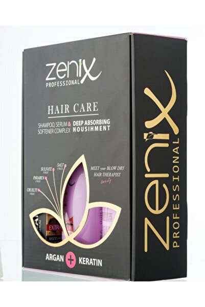 Zenix hair care treatment argan keratin hair kit