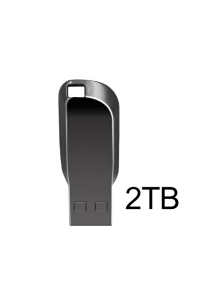 Choice4 محرك أقراص فلاش USB 3.0 معدني أسود بسعة 2 تيرابايت، عالي السرعة، مقاو...