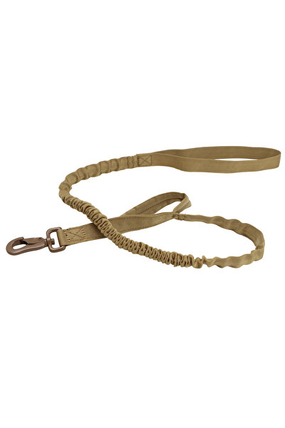 Choice طوق كلاب تكتيكي بلون الكاكي الداكن، مزود بمشبك مطاطي سريع الفتح ومقبضي...