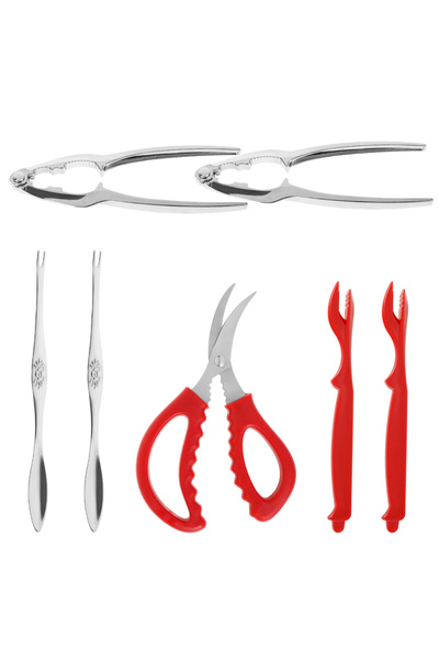 Choice1 طقم أدوات تكسير السلطعون من الفولاذ المقاوم للصدأ، مكون من 7/9 قطع، م...