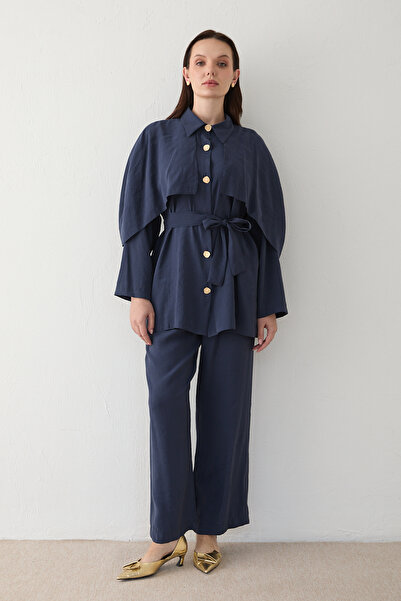 Melike Tatar Modal Shirt Suit 32-2611