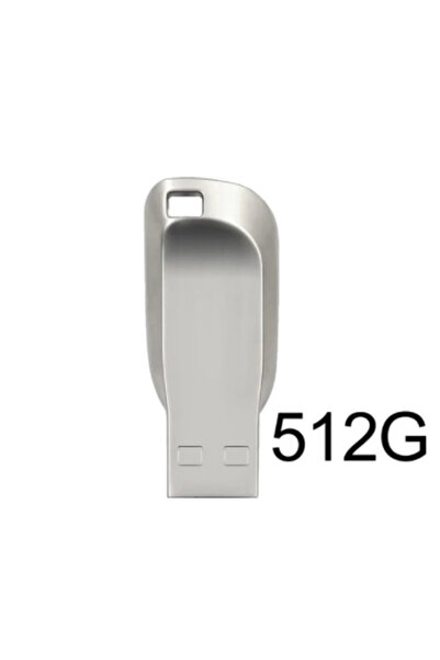 choice2 محرك أقراص فلاش معدني فضي اللون بسعة 512 جيجابايت أو 2 تيرابايت، مزود...