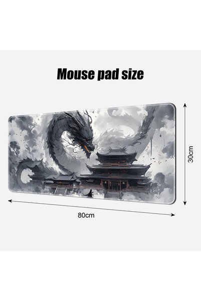 Sumkyle Large Gaming Mouse Pad, Extended Desk Mousepad with Stitched Edges, Non-Slip Rubber Base Mice Pad