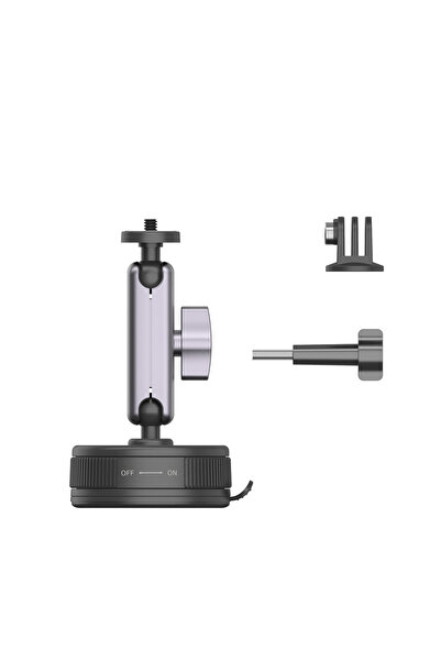 Choice حامل كاميرا سيارة عالمي أسود اللون مزود بكوب شفط، متوافق مع كاميرات In...