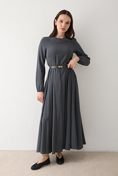 Melike Tatar Rochie modal cu curea 32-2609