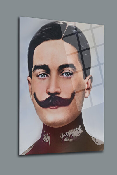 glassartdesign Ατατούρκ Γυάλινη Ζωγραφική-32