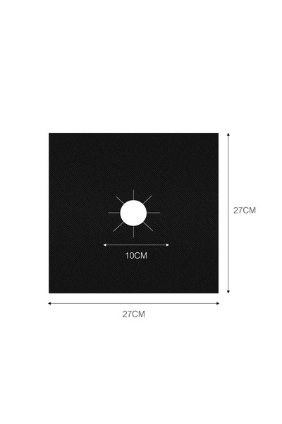 Choice black Gas Stove Protector Cooker Lid Liner Cleaning Pad For Kitchen Co...