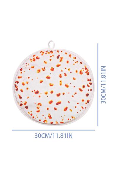 Choice حامل حراري من القماش قابل للاستخدام في الميكروويف مقاس 12 بوصة لتسخين ...