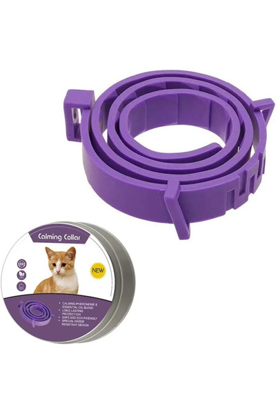 Choice طوق تهدئة الحيوانات الأليفة Cat1-38cm للقطط والكلاب قابل للتعديل لتقلي...