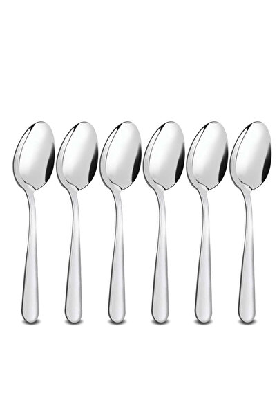Choice silver 6pcs 6/12/24PCS Stainless Steel TeaSpoons Cutlery set Creative ...
