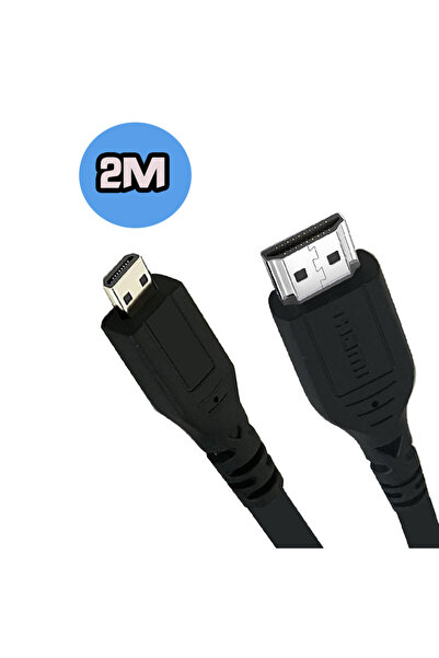 Choice كابل مايكرو HDMI قصير آخر بطول 200 سم بدون فلتر، يدعم دقة 4K بمعدل 60 ...