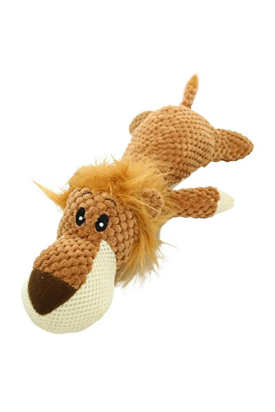 Choice ألعاب أسد للحيوانات الأليفة للكلاب الكبيرة، ألعاب قطيفة لطيفة تصدر صوت...