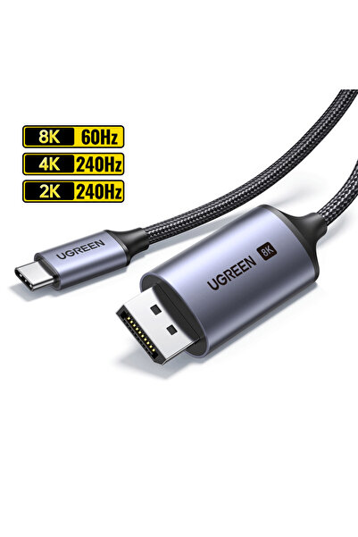 Choice 1m 8K Metal Grey UGREEN USB C to 8K Displayport 1.4 for iPhone 15 Macb...