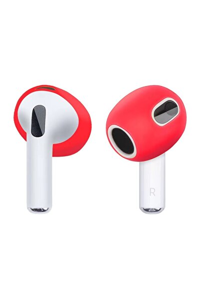 Choice Red R Silicone Ear Pads For Airpods 3rd Wireless Earphones Protective ...