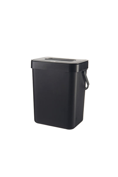 Choice 3L Black Space-Saving Quiet-Close Trash Can - 3/5L Eco-Friendly Sealed...