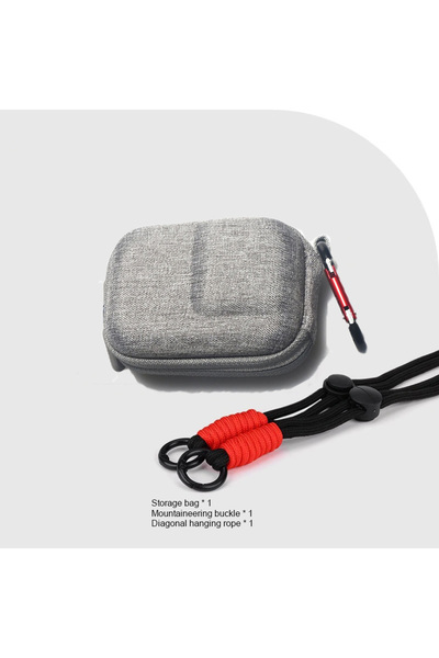 Choice Grey bag rope Portable Mini Bag for DJI Osmo Action 6 Waterproof Stora...