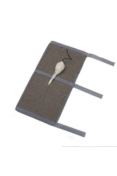 Choice S grey 1pc-Table legs, cat scratching pillars, sisal pads, wear-resist...