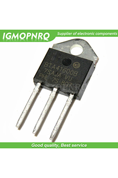 Choice 10pcs BTA41-600B BTA41600B BTA41 BTA41-600B Triacs 40 Amp 600 Volt TO-...