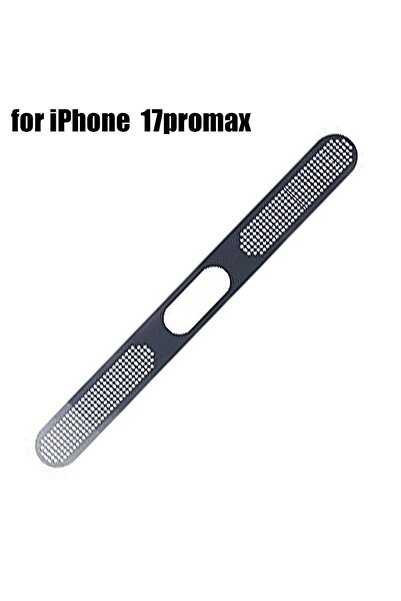 Choice قطعتان من ملصقات الشبكة المعدنية المقاومة للغبار لهاتف iPhone 17 Pro 1...