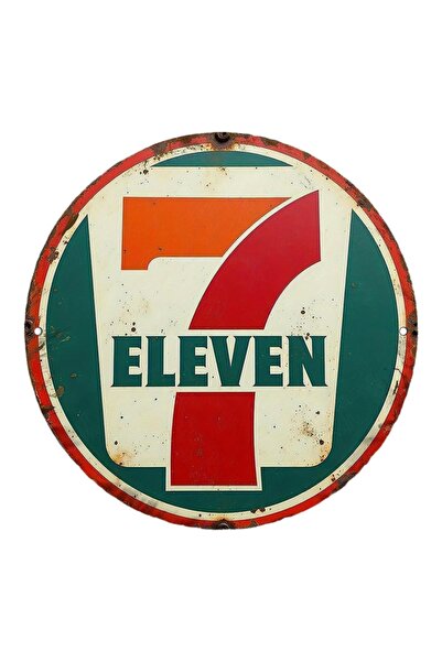 Choice Round 20X20CM 2D Flat - [2D Flat] Vintage 7-Eleven Metal Sign - Retro ...