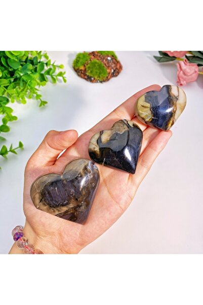 Choice 50-100 غرام من العقيق البركاني، قطعة واحدة عشوائية، حجر قلب من العقيق ...