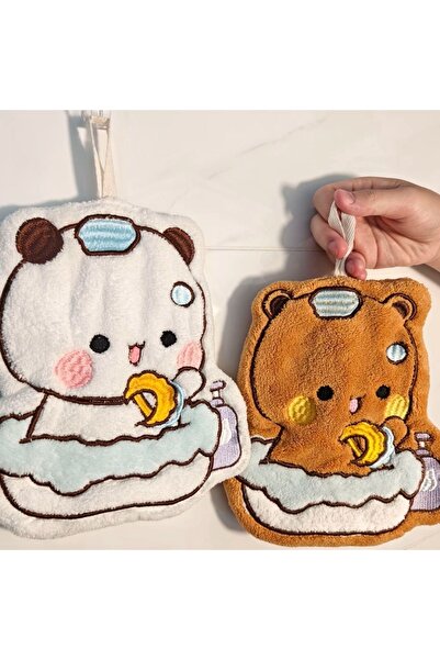 Choice Style 3 Cute Panda Bubu Dudu Cartoon Hand Towel Soft Bear Double Layer...
