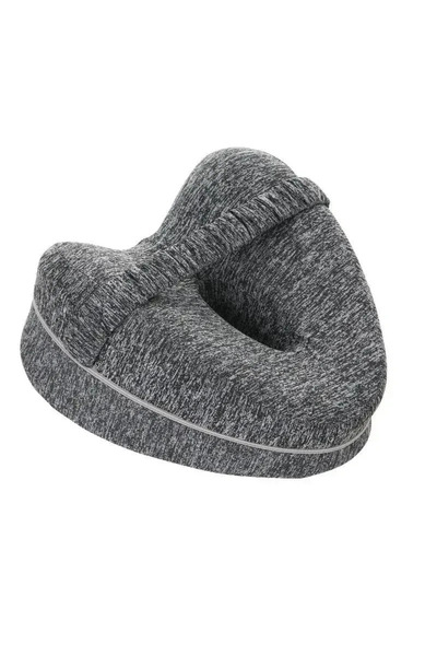 Choice 48-74 Grey Memory Cotton Leg Pillow Hollow Heart Pregnancy Side Sleepe...