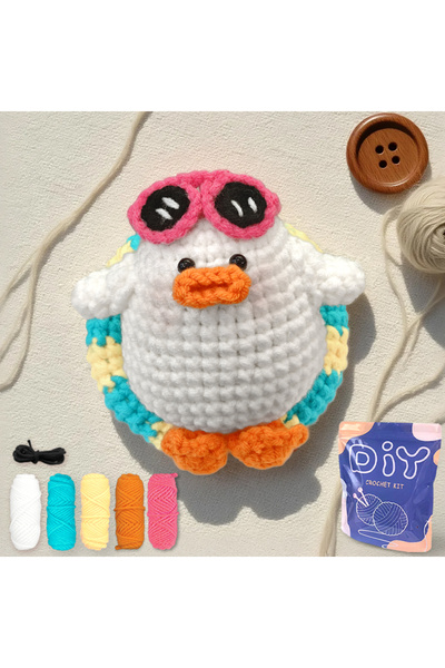 Choice YAMAXIN DIY Crochet Needle Kit Beginner Friendly Swimming Duck Craft T...