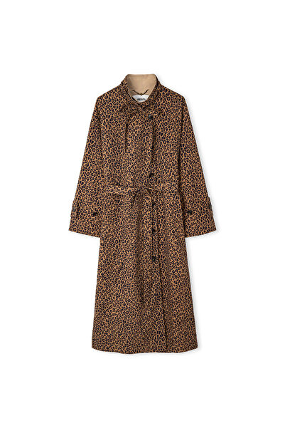 İpekyol Leopar desen trençkot