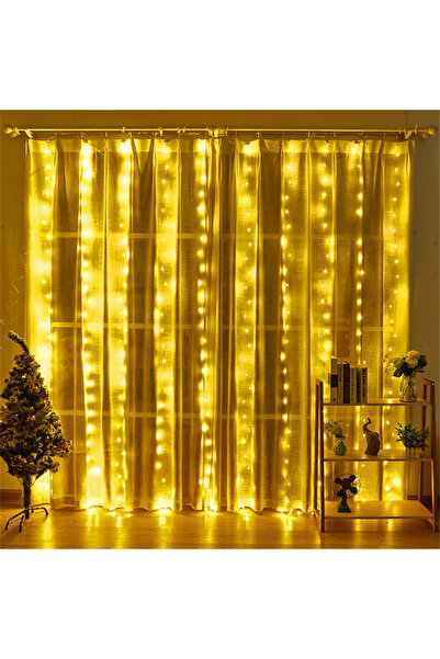 Choice سلسلة إضاءة خرافية بطول 3 أمتار، 600 مصباح LED أبيض دافئ، تعمل بمنفذ U...