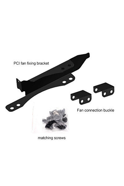 Choice حامل مروحة لبطاقة الرسومات، نوع 8 سم/9 سم/12 سم، حامل تبريد لبطاقة الر...