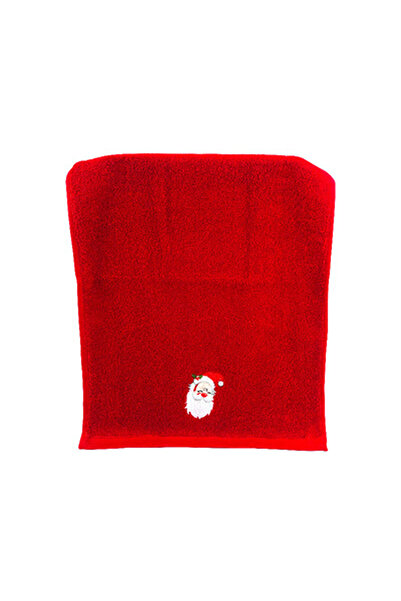 Choice red Christmas Towel Cartoon Santa Snowman Elk Embroidery Towel Absorbe...