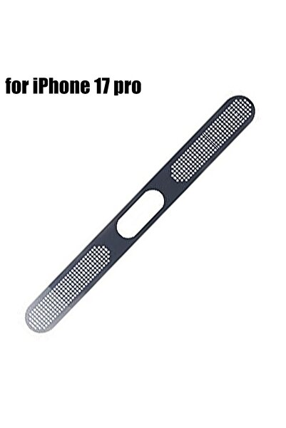 Choice قطعتان من ملصقات الشبكة المعدنية المقاومة للغبار لهاتف iPhone 17 Pro 1...