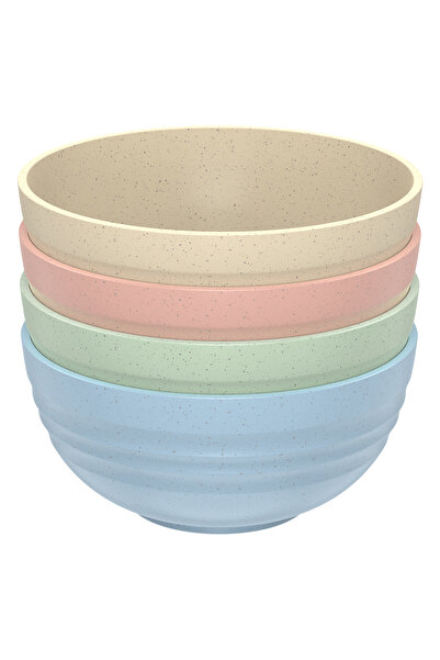 Choice 4PCS 4Pcs Cereal Bowl Set Unbreakable Bowl Dessert and Salad Bowl Dura...