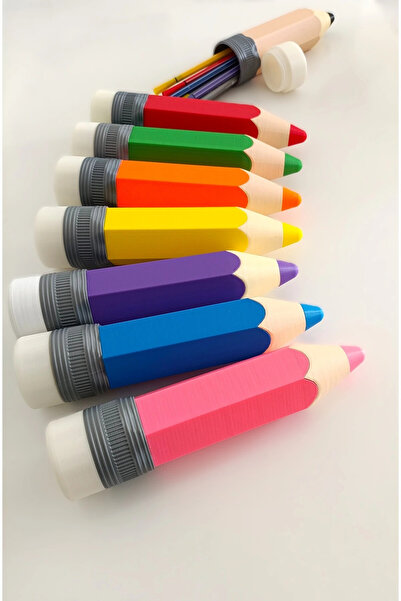 lowell home Eco Lounge Pen Shaped Pen Holder – Yellow Desktop Organizer