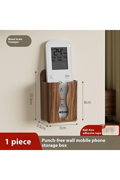 Choice A1 Adhesive Phone Charger Case and Remote Holder for Wall, Bathroom Or...