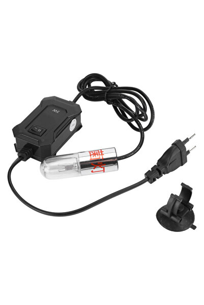 Choice مصباح تنظيف حوض السمك الأسود، مصباح الأشعة فوق البنفسجية لحوض السمك، م...