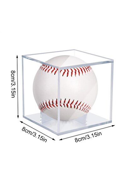 Choice صندوق عرض كرات البيسبول القياسي الممتاز المصنوع من الأكريليك الشفاف ال...