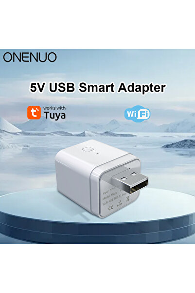 Choice محول طاقة صغير USB من Tuya Smart WiFi Mini USB بجهد 5 فولت، يعمل مع مس...