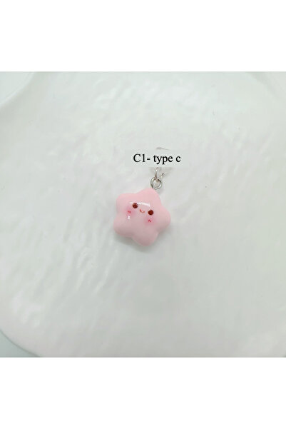 Choice سدادة غبار لطيفة على شكل نجمة مبتسمة من النوع C1 لأجهزة iPhone و iPad ...