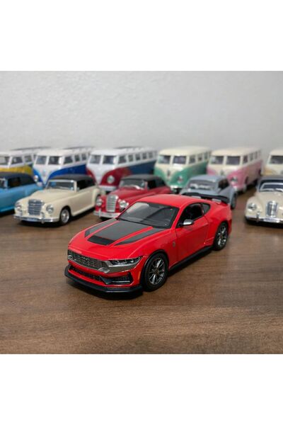 MODEL HEDİYELİK 2024 Ford Mustang Metal Araba