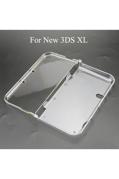 Choice For New 3DS XL Transparent plastic protective cover, suitable for hard...