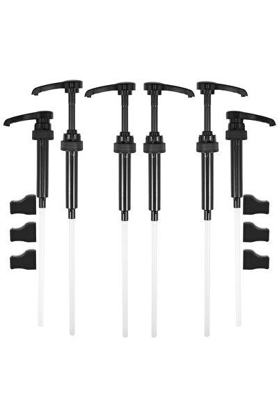 Choice 6 black 6 6Pcs Coffee Syrup Pump Reusable Pump Bottle Dispenser 10CC N...